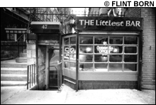 BOSTON'S LITTLEST BAR, closing to make room for high-rise condominiums; when it does, Boston will lose a little bit of its history.